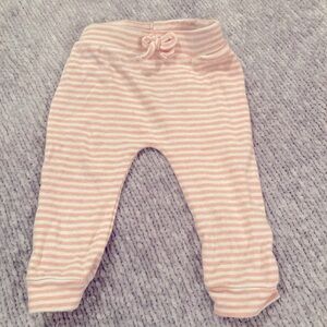 Rabbit + Bear Organic Cotton Pants Striped Leggings 6-9 Months